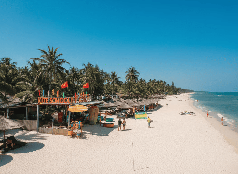 Dịch vụ cho thuê lướt ván diều ven biển